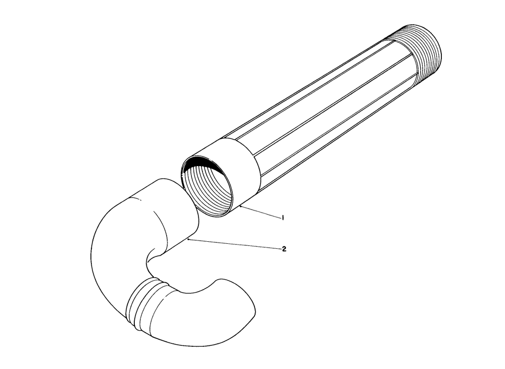 Rain Gutter Cleaner Attachment Model 51527 (Optional) Diagram and Parts List for 51530 4000001 - 4999999 Toro Leaf Blower / Vacuum