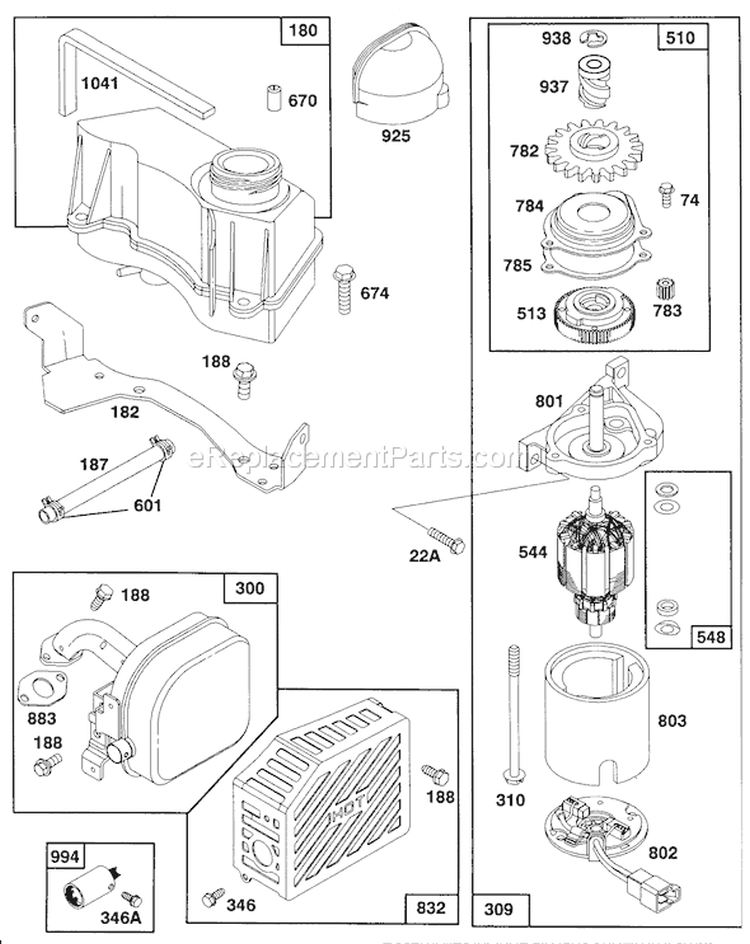 Page F Diagram and Parts List for 27502 1000001-1999999 - 1991 Toro Lawn Mower