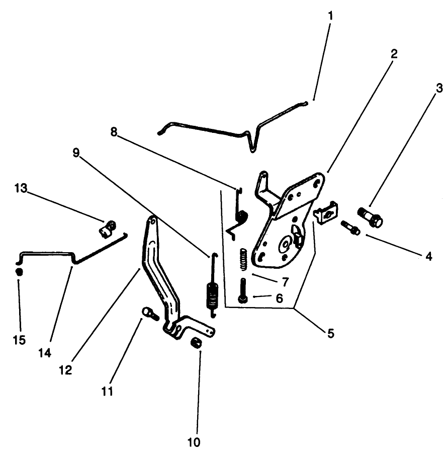 Engine Control-Engine Kohler Model No. Cv14 S-1429 (Continued) Diagram and Parts List for 30185 10000001 - 19999999 Toro Lawn Tractor Accessories