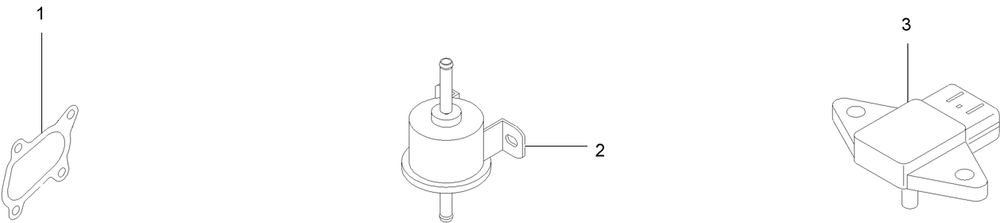 Fuel System Assembly Diagram and Parts List for 72028 412410000 - 412699999 Toro Lawn Tractor