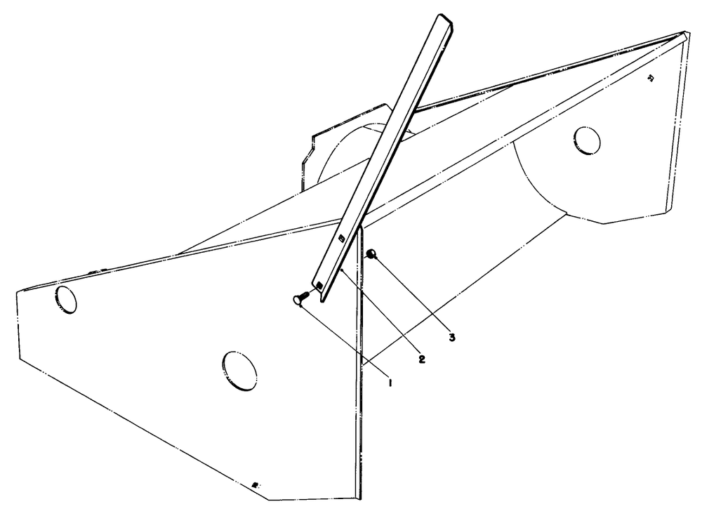 Drift Cutter Kit No. 30-1000 (Optional) Diagram and Parts List for 30570 90001 - 99999 Toro Snow Blower