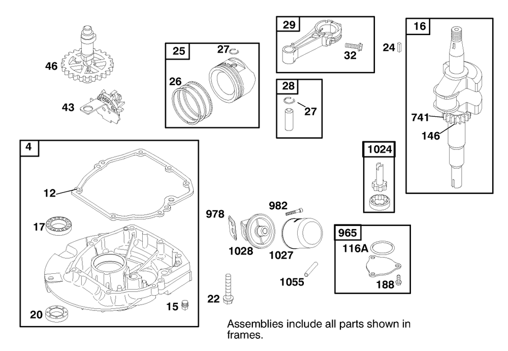 Engine Gts-200 Diagram and Parts List for 22161 8900001 - 8999999 Toro Lawn Mower