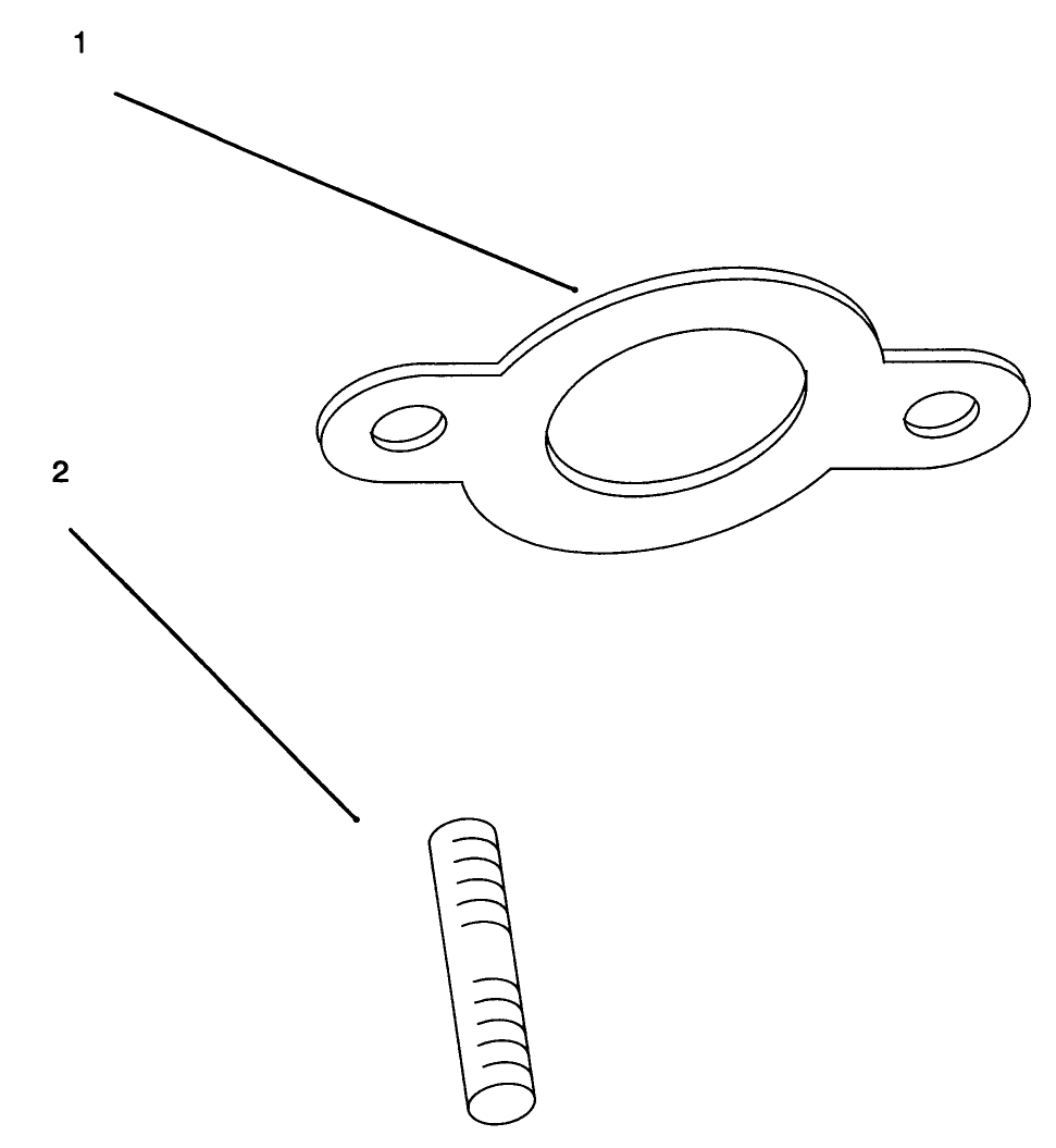 Exhaust Diagram and Parts List for 72085 6900001 - 6999999 Toro Lawn Tractor