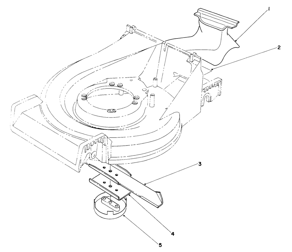 Mulcher Kit Model No. 59172 (Optional) Diagram and Parts List for 26562 2000001 - 2999999 Toro Lawn Mower