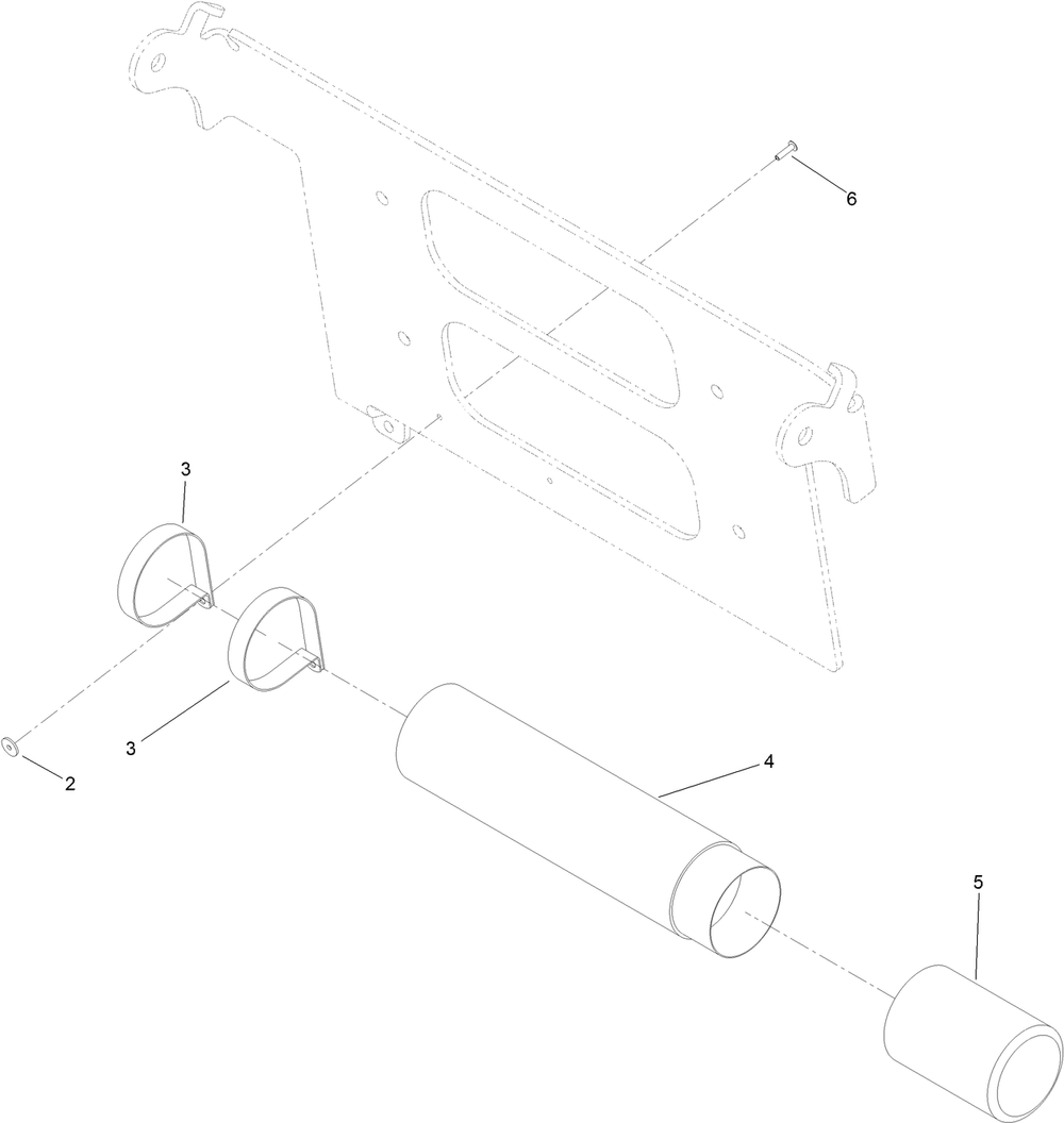Manual Tube Assembly Diagram and Parts List for 22328 408963400 - 409588175 Toro Lawn Tractor Accessories
