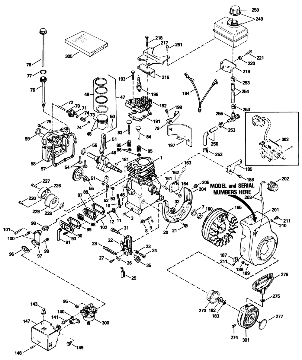 Engine Tecumseh Model H35-45598t Diagram and Parts List for 38035 9000001 - 9999999 Toro Snow Blower