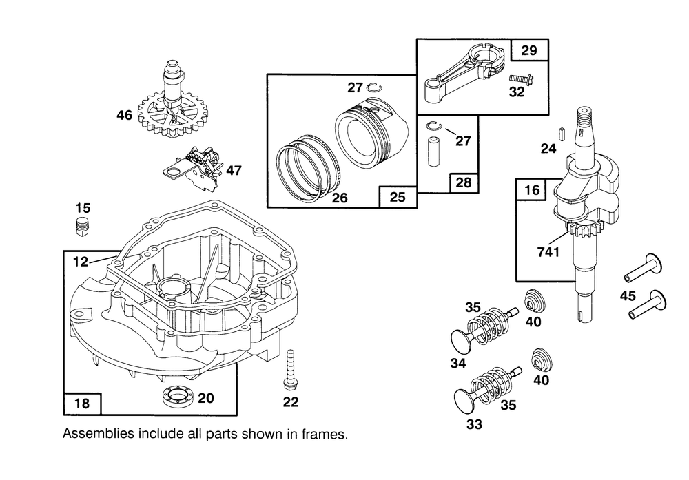 Engine Briggs & Stratton Model 12e802-0620-01 Diagram and Parts List for 21010BC 5900001 - 5999999 Toro Lawn Mower