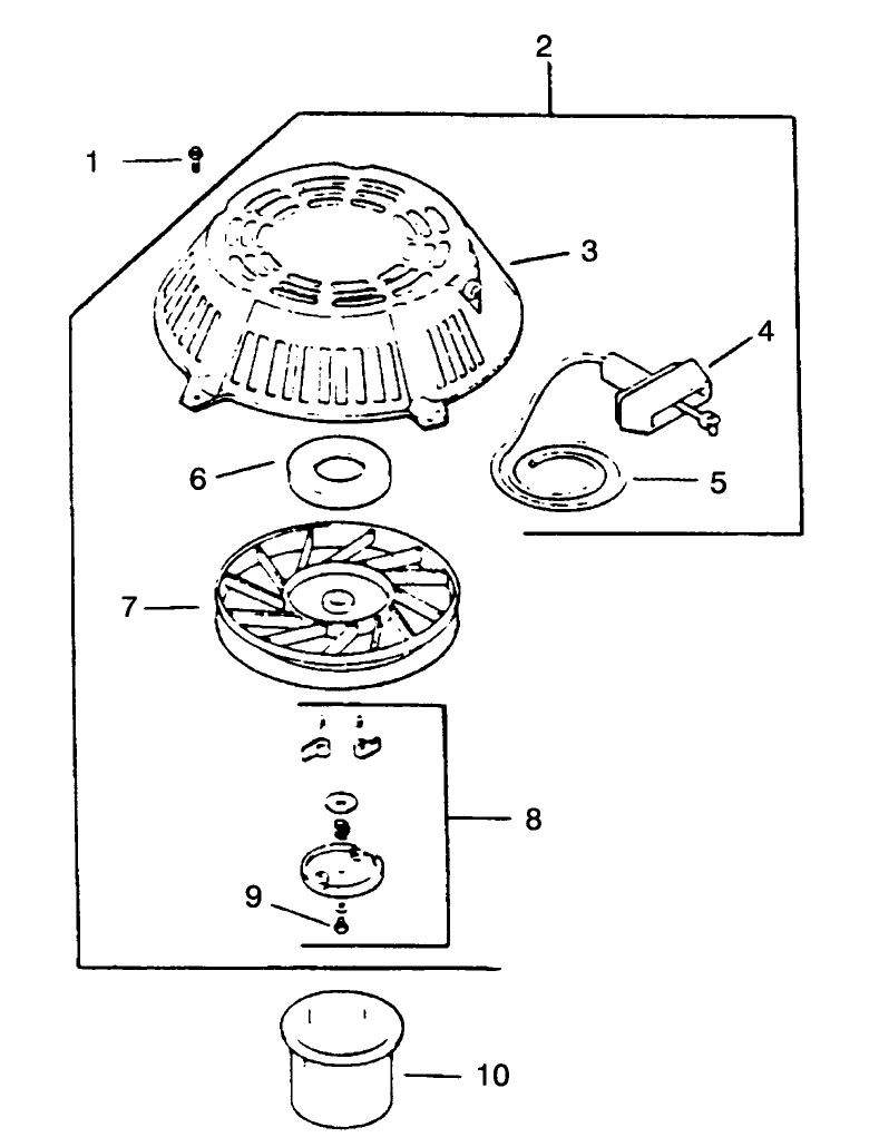 Starting System Group-Engine Kohler Model No. Cv14 T-1412 Diagram and Parts List for 30175 49000001 - 49999999 Toro Lawn Tractor Accessories