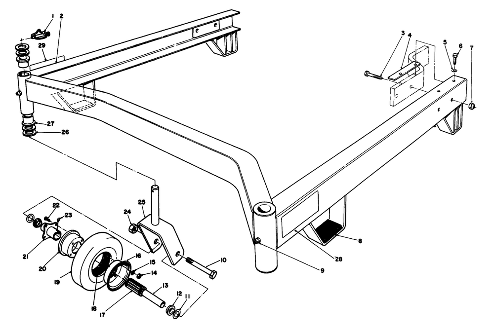 Cutting Unit Model No. 30747 (Continued) Diagram and Parts List for 30747 1000001 - 1999999 Toro Lawn Mower