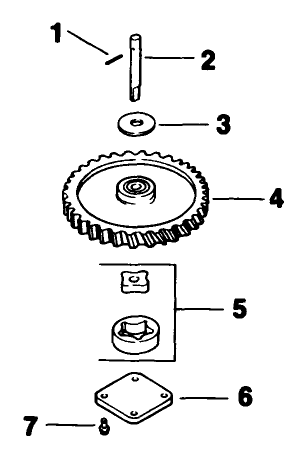 Oil Pump-Engine Model No. Mv16s-Type 56519 Diagram and Parts List for 30180 390001 - 399999 Toro Lawn Tractor Accessories