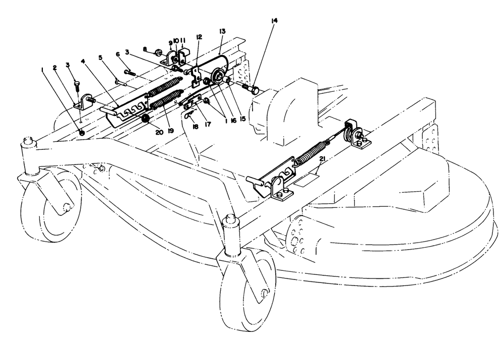 Flotation Kit Model No. 30759 (Optional) (For Cutting Units Model No. 30544 & 30752) Diagram and Parts List for 30544 900001 - 999999 Toro Lawn Mower