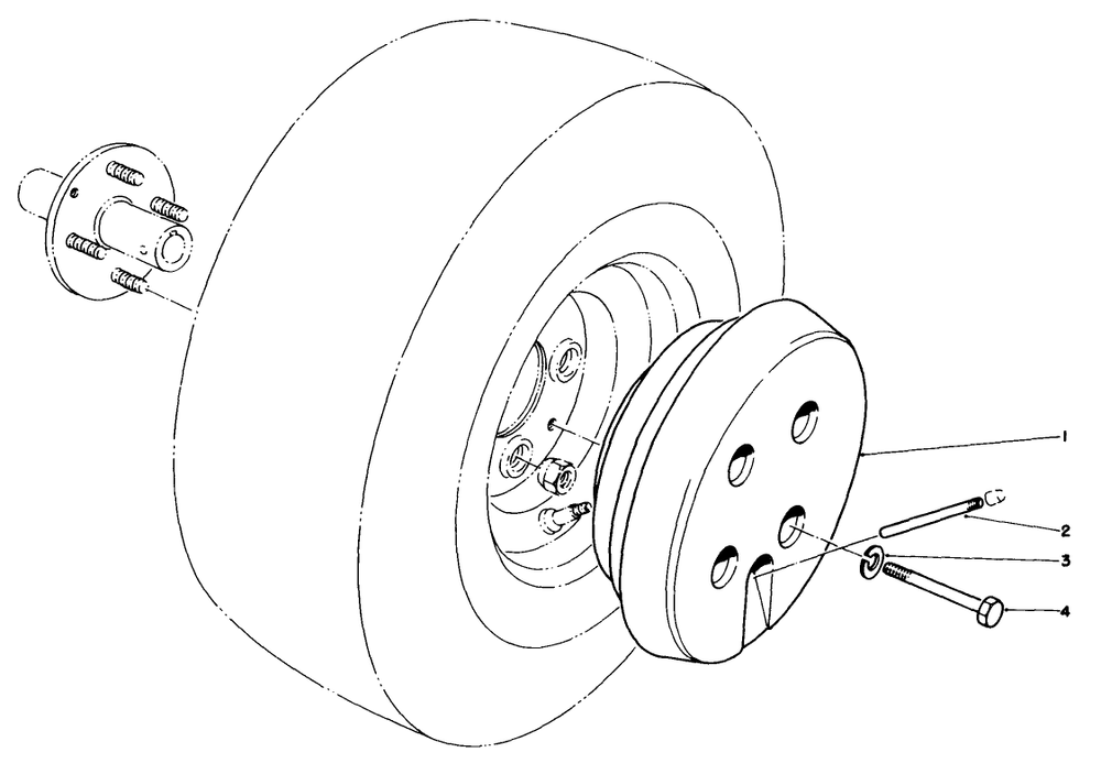 Wheel Weight Kit Model No. 56-6620 (Optional) (For 44" Snow Thrower Model No. 30761) Diagram and Parts List for 30718 2000001 - 2999999 Toro Lawn Tractor