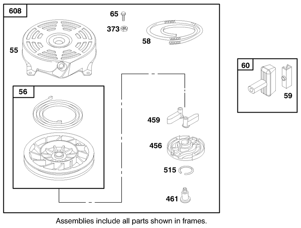 Engine Briggs & Stratton Model 12f802-1787-E1 Diagram and Parts List for 20913 99000001 - 99999999 Toro Lawn Mower