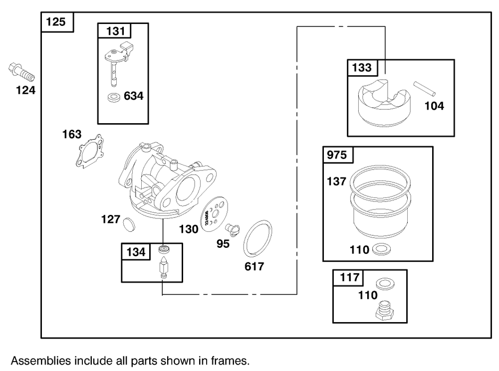 Engine Briggs & Stratton Model 12f802-1787-E1 Diagram and Parts List for 20913 99000001 - 99999999 Toro Lawn Mower