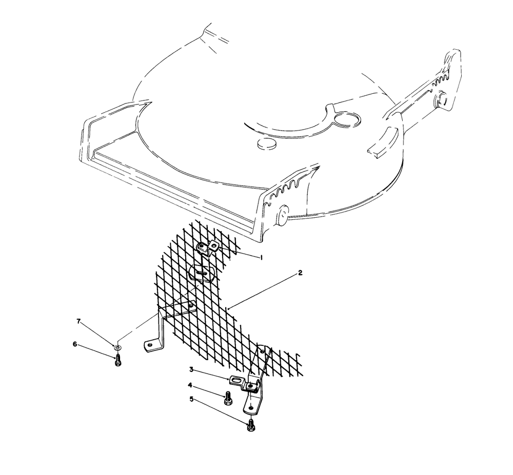 Leaf Shredder Kit Model No. 59157 Diagram and Parts List for 20563 1000001 - 1999999 Toro Lawn Mower