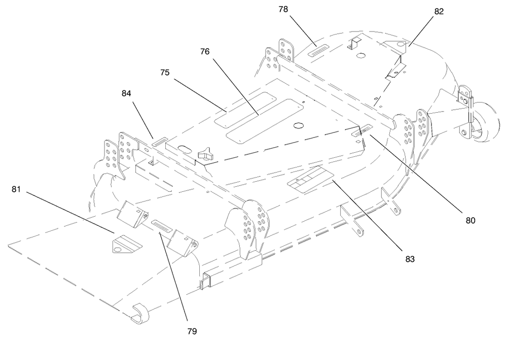 Decals Diagram and Parts List for 30152 690001 - 699999 Toro Lawn Mower