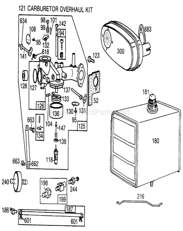 Page I Diagram and Parts List for 30111 4000001-4999999 - 1984 Toro Lawn Mower