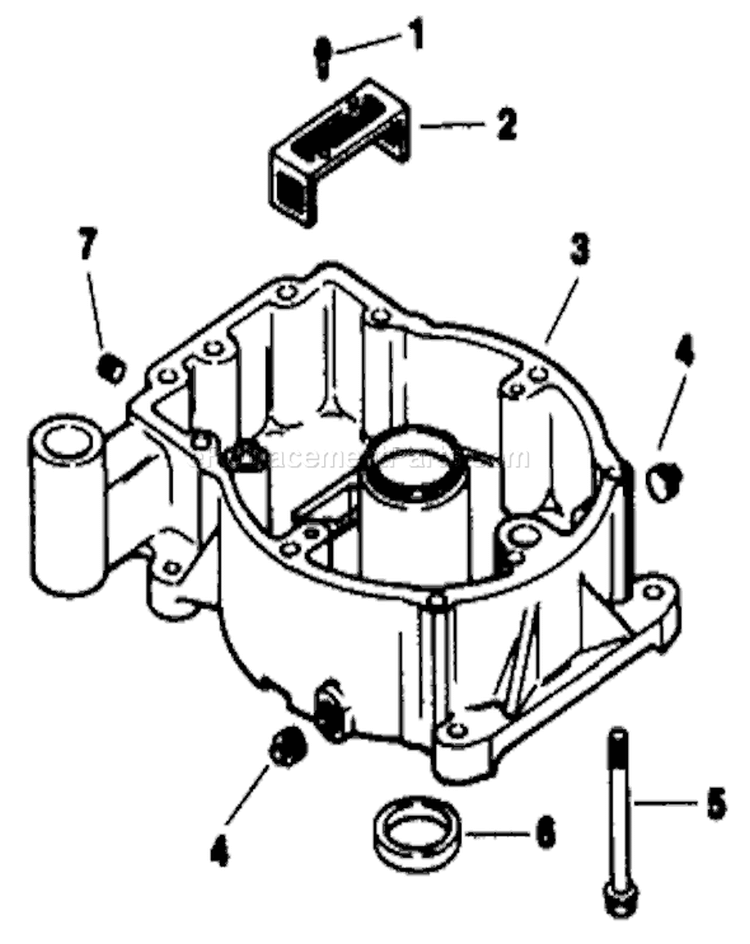 Oil Pan-Engine Kohler Diagram and Parts List for 30117 1000001-1999999 - 1991 Toro Lawn Mower
