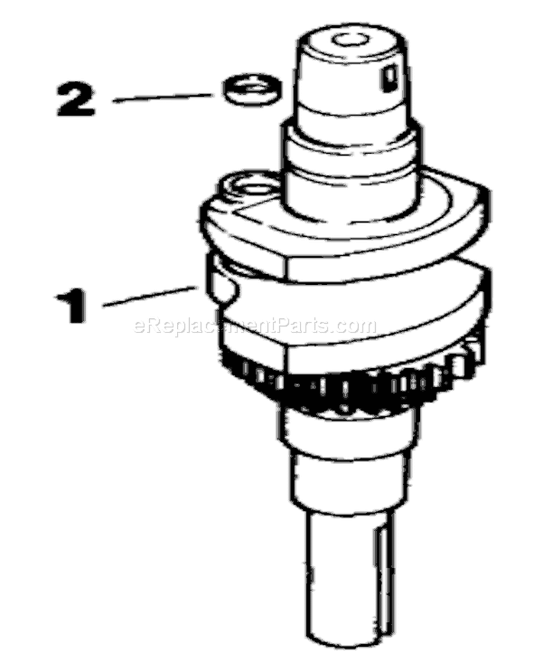 Crankshaft-Engine Kohler Diagram and Parts List for 30156 100001-199999 - 1991 Toro Lawn Mower