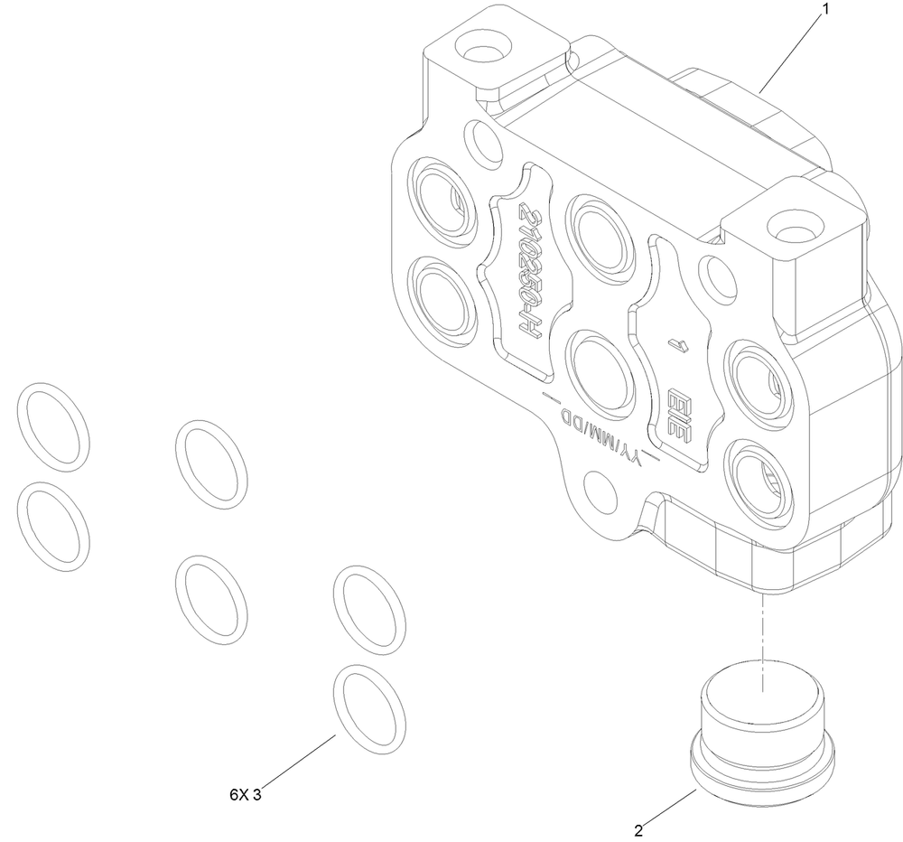 Outlet Section Assembly No. 139-1347 Diagram and Parts List for 22983 410480000 - 411799999 Toro Lawn Tractor Accessories