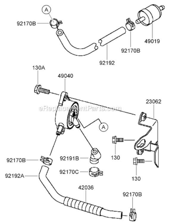 Page AF Diagram and Parts List for 30280 270000001-270999999 Toro Lawn Mower
