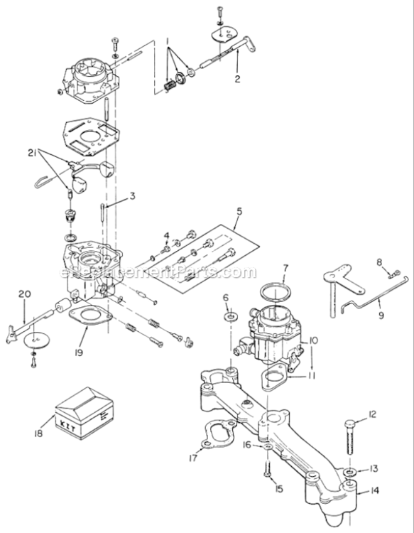 Page AD Diagram and Parts List for 30798 2000001-2999999 Toro Lawn Mower