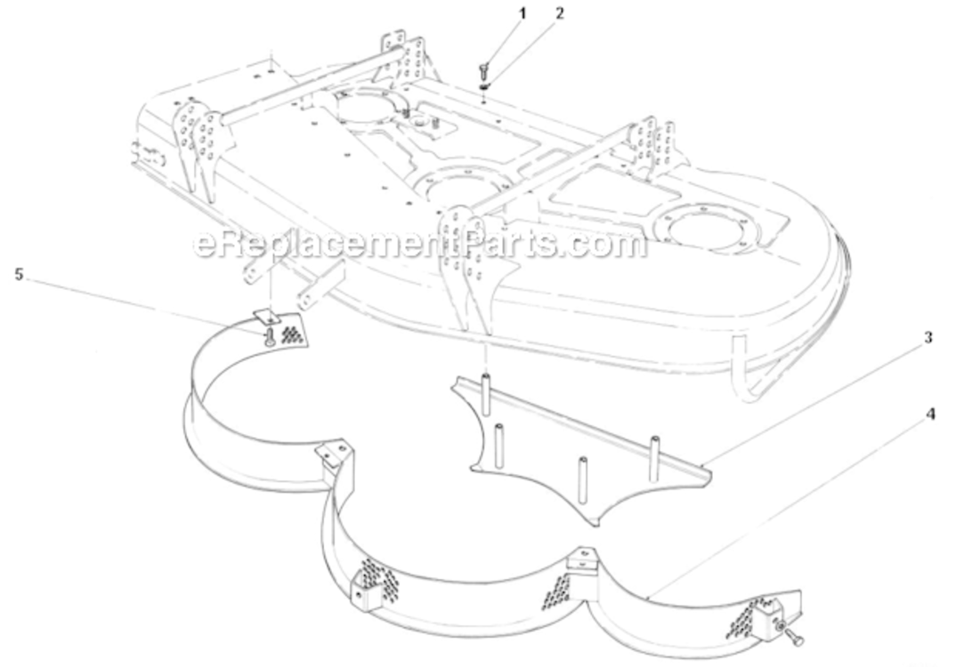 Page AN Diagram and Parts List for 30798 2000001-2999999 Toro Lawn Mower