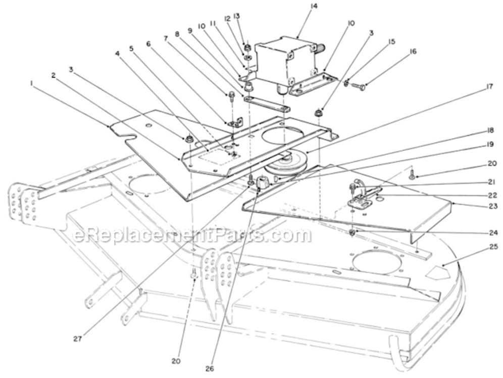 Page AP Diagram and Parts List for 30798 2000001-2999999 Toro Lawn Mower
