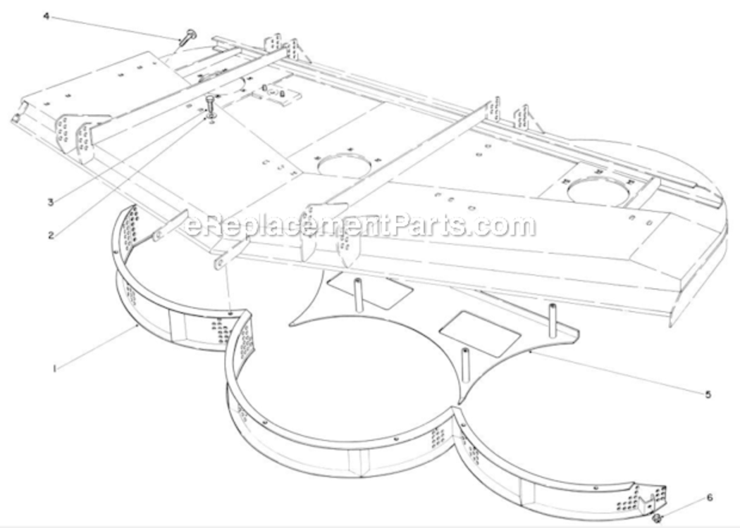 Page AY Diagram and Parts List for 30798 2000001-2999999 Toro Lawn Mower