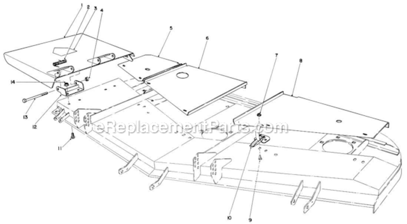Page A^ Diagram and Parts List for 30798 2000001-2999999 Toro Lawn Mower