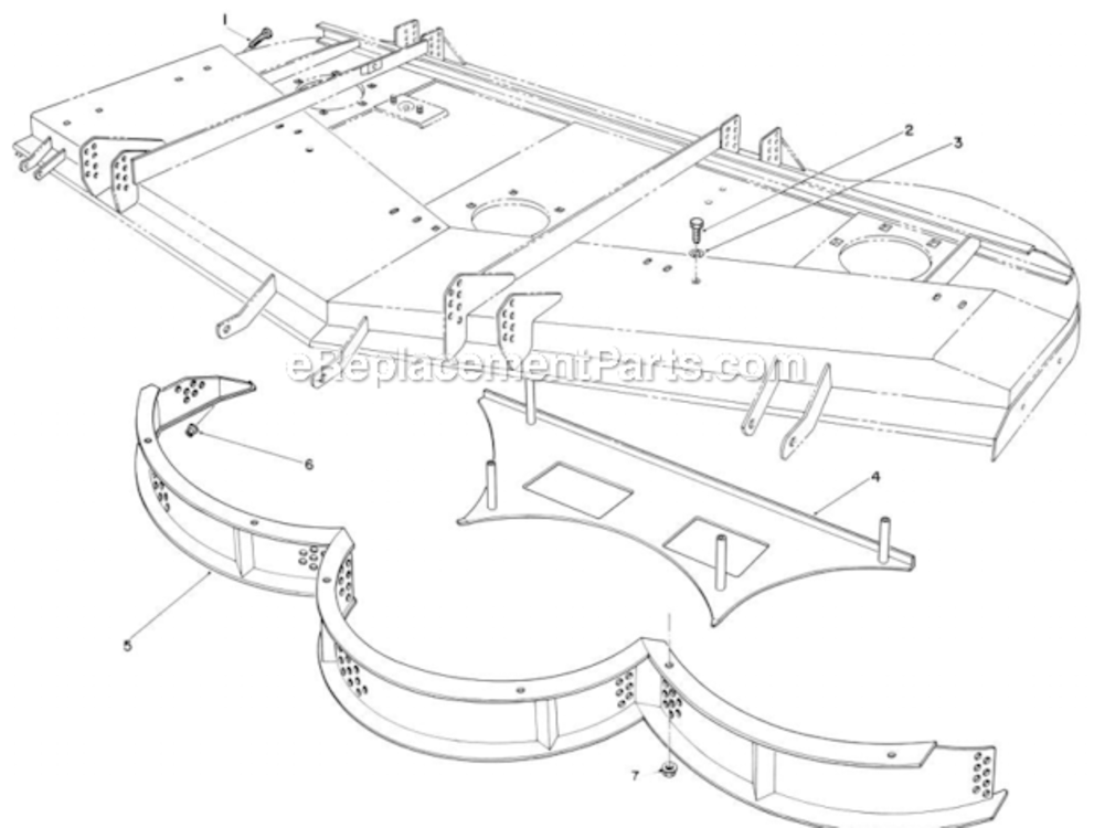 Page A` Diagram and Parts List for 30798 2000001-2999999 Toro Lawn Mower