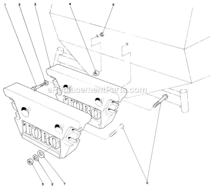 Page Ab Diagram and Parts List for 30798 2000001-2999999 Toro Lawn Mower