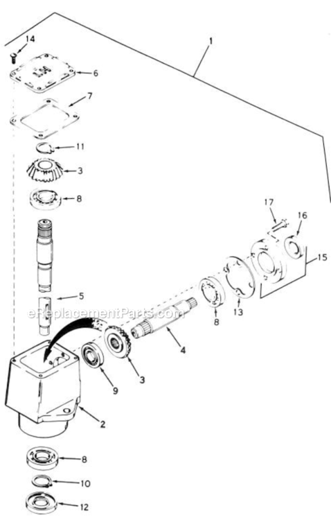 Page Aj Diagram and Parts List for 30798 2000001-2999999 Toro Lawn Mower