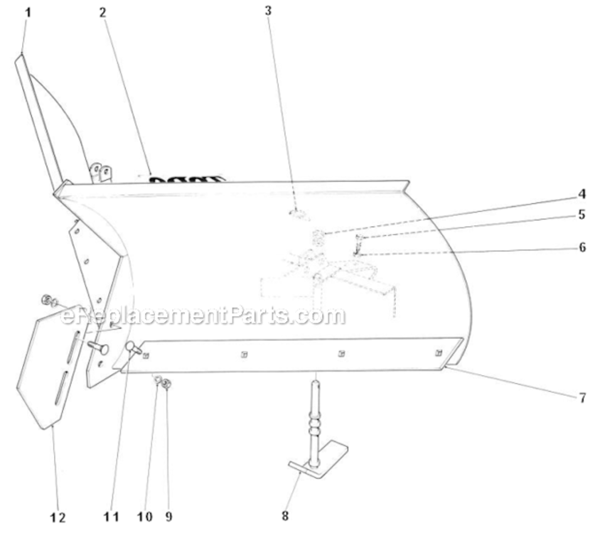 Page Al Diagram and Parts List for 30798 2000001-2999999 Toro Lawn Mower