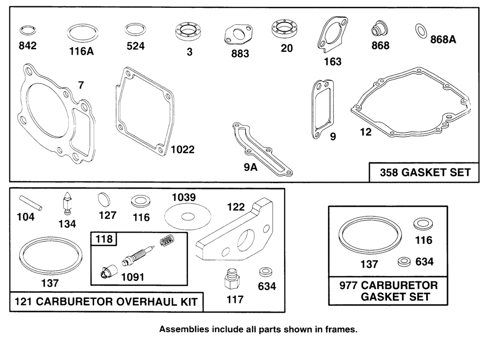Engine Gts 150 Diagram and Parts List for 22145 69000001 - 69999999 Toro Lawn Mower