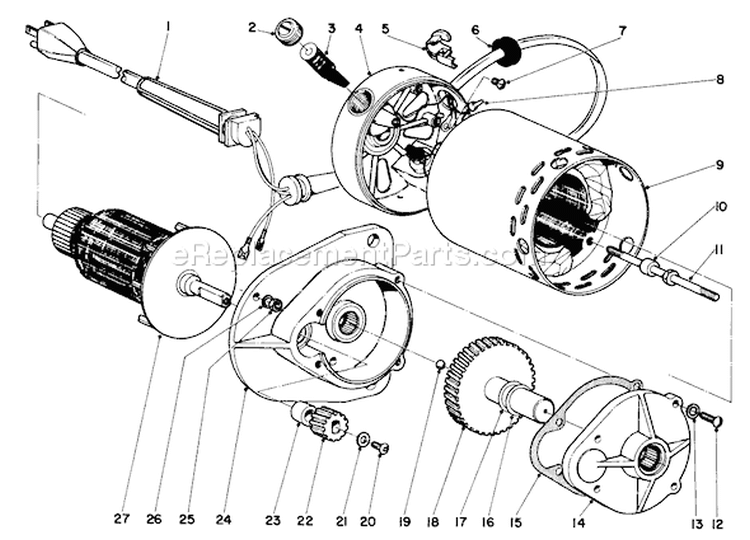 Page A Diagram and Parts List for 31453 2000001-2999999 - 1972 Toro Snow Blower