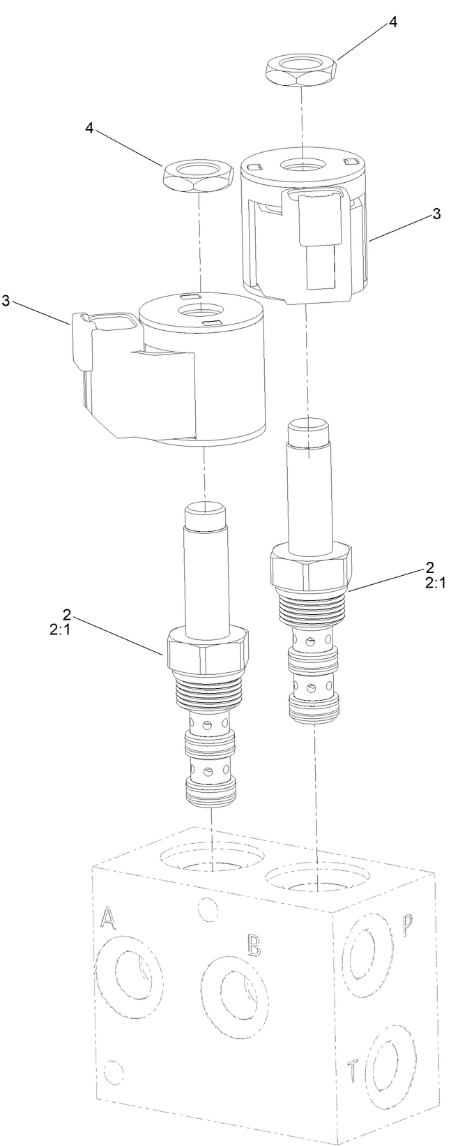 2 Speed Hydraulic Brake Valve No. 142-3892 Diagram and Parts List for 72144 413000000 - 999999999 Toro Lawn Tractor