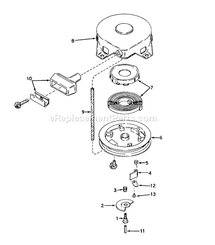 Page I Diagram and Parts List for 31677 4000001-4999999 - 1974 Toro Snow Blower