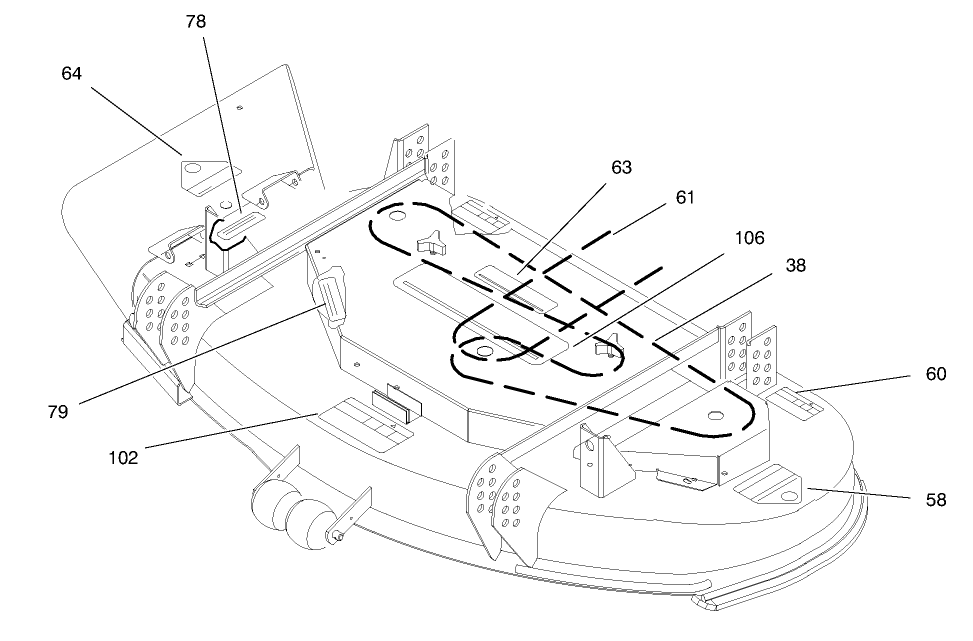 Decals Diagram and Parts List for 30144 890748 - 899999 Toro Lawn Mower