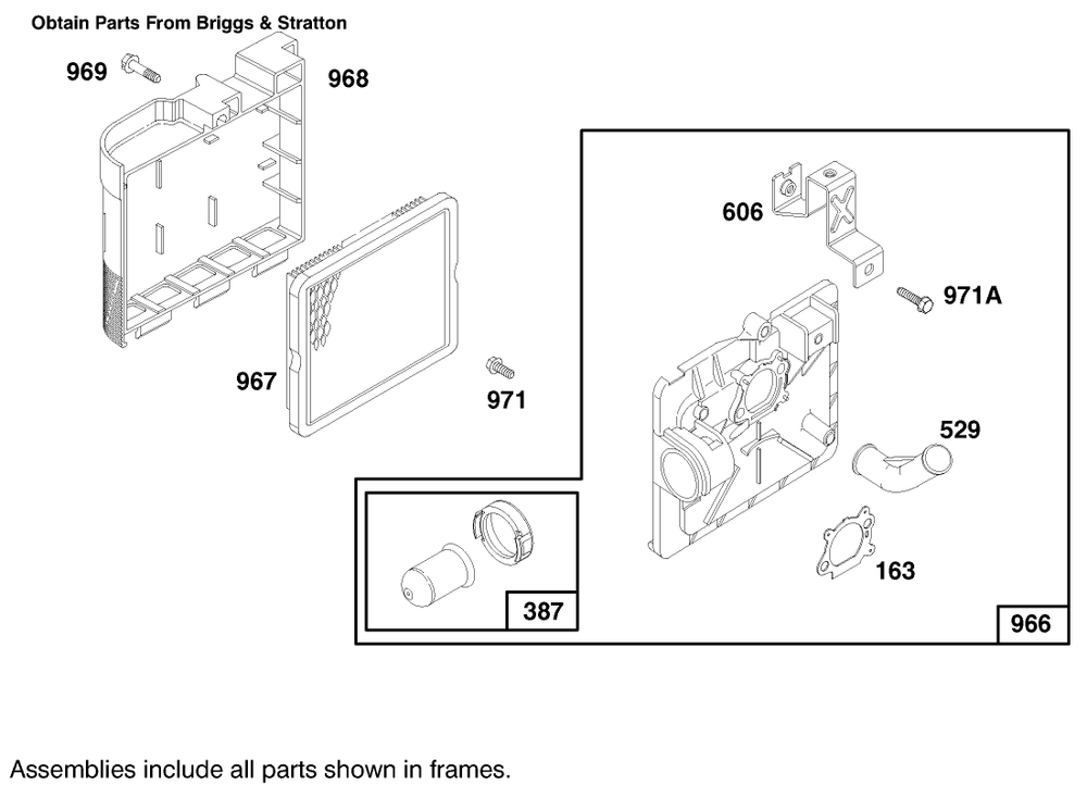 Engine Briggs & Stratton Model 12f802-0667-01 Diagram and Parts List for 20913 790000001 - 799999999 Toro Lawn Mower