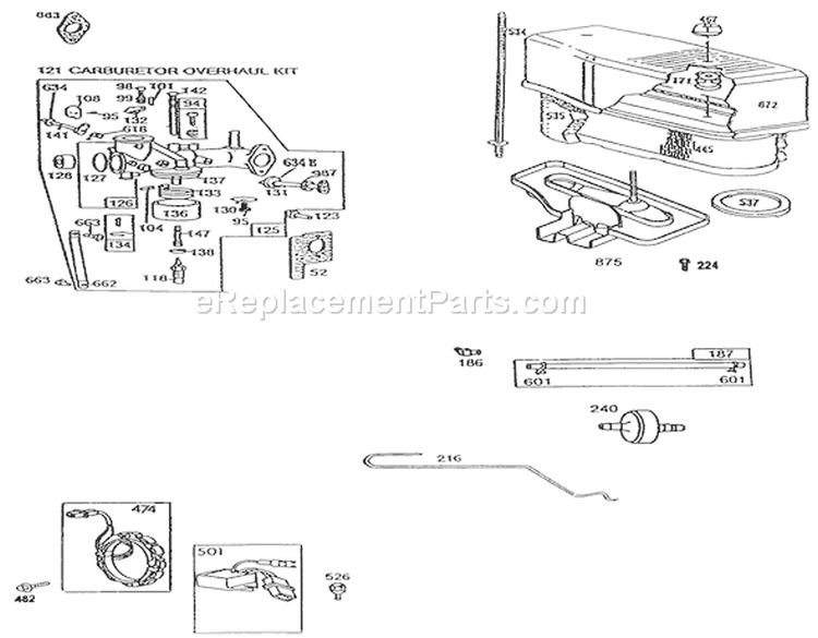 Page O Diagram and Parts List for 32-12O5A1 1000001-1999999 - 1991 Toro Lawn Tractor