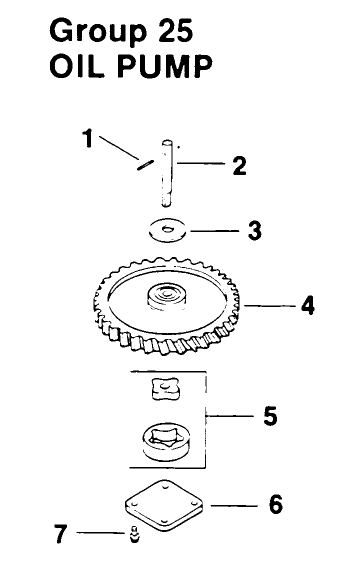 Oil Pump-Engine Kohler Model No. Mv16s-Type Ps56519 Diagram and Parts List for 30180 490731 - 499999 Toro Lawn Tractor Accessories
