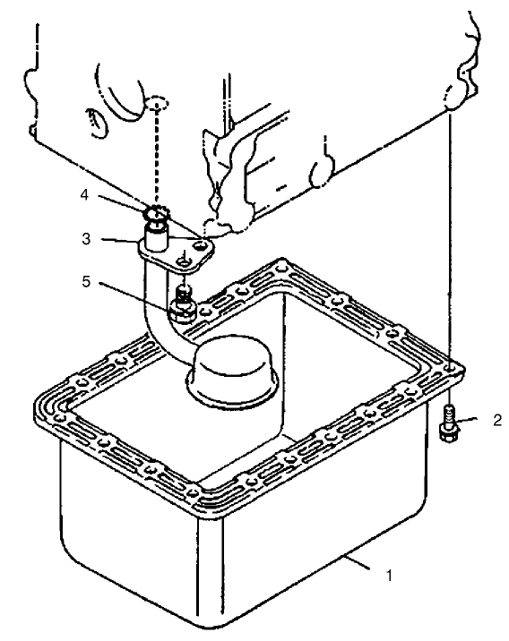 Oil Pan Assembly Diagram and Parts List for 22303TE 990001 - 999999 Toro Lawn Tractor Accessories