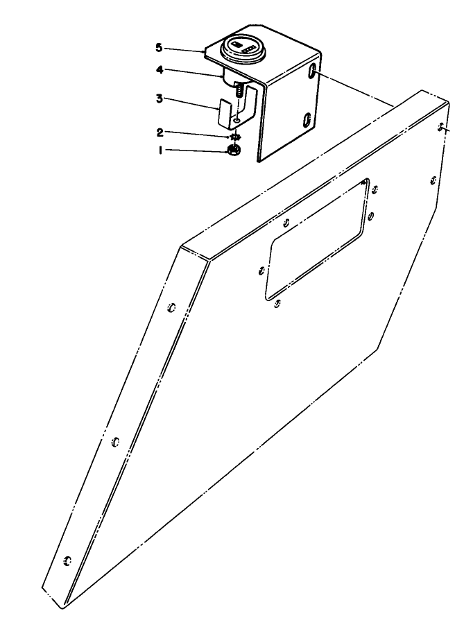 Hour Meter Kit No. 55-8450 (Optional) Diagram and Parts List for 30754 60001 - 69999 Toro Lawn Tractor