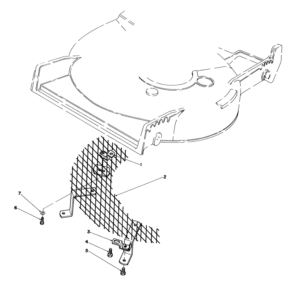Leaf Shredder Kit Model No. 59157 (Optional) Diagram and Parts List for 20610 3000001 - 3999999 Toro Lawn Mower