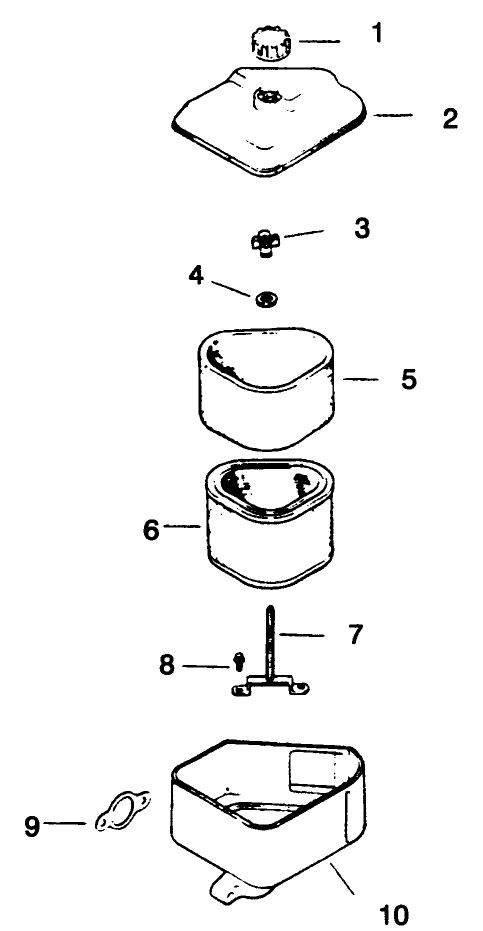 Air Intake/Filtration-Engine Kohler Model No. Cv12.5t-1254 Diagram and Parts List for 30157 490001 - 499999 Toro Lawn Tractor Accessories