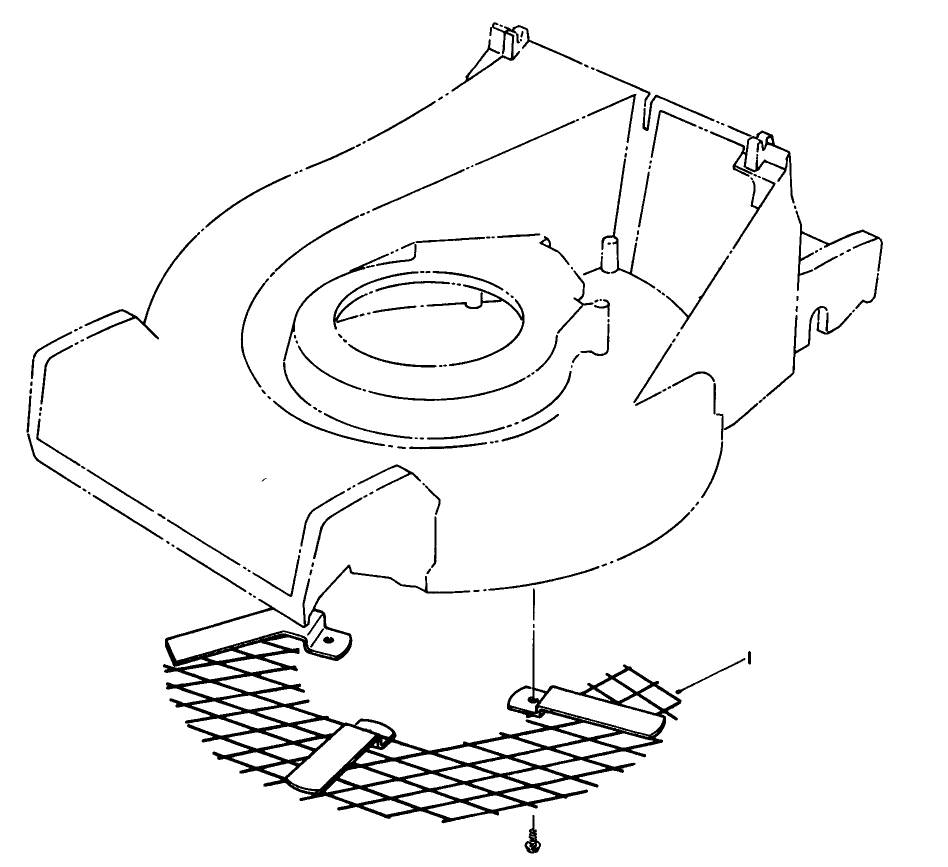 Leaf Shredder Kit Model No. 59181 Diagram and Parts List for 26621B 1000001 - 1999999 Toro Lawn Mower