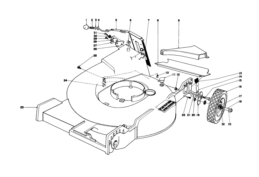 Housing Assembly Diagram and Parts List for 20562 6000001 - 6999999 Toro Lawn Mower