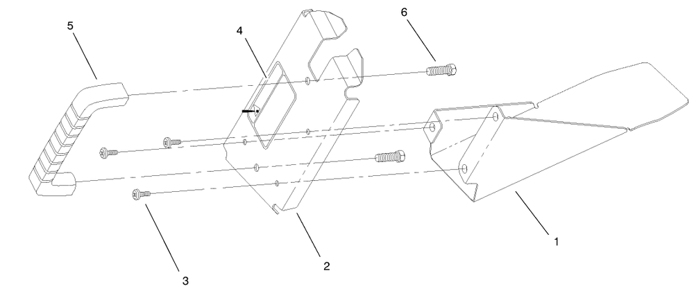 Discharge Plug Assembly (Model No. 20458 Only) Diagram and Parts List for 20448 7900001 - 7999999 Toro Lawn Mower