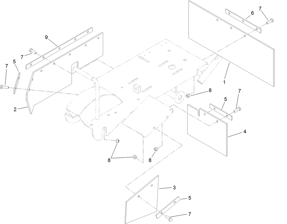 Flap Assembly Diagram and Parts List for 22600HD 400000000 - 401999999 Toro Stump Grinder